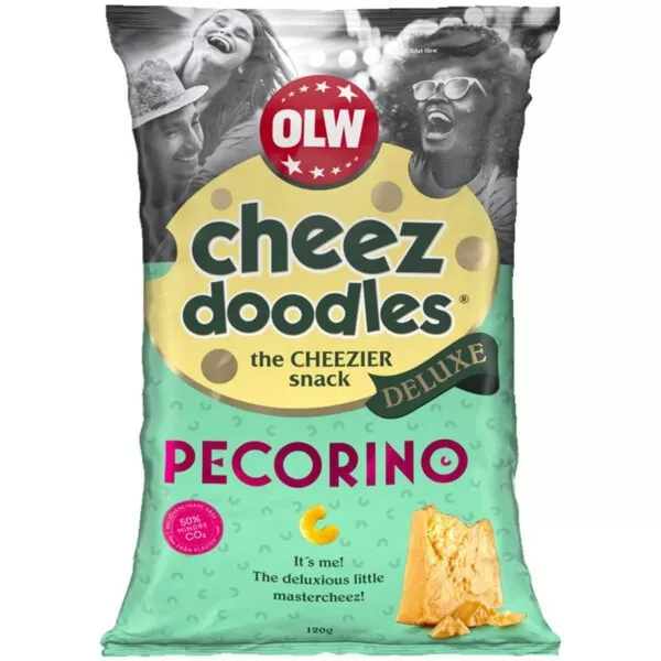 OLW cheez doodles Deluxe Pecorino (120g)