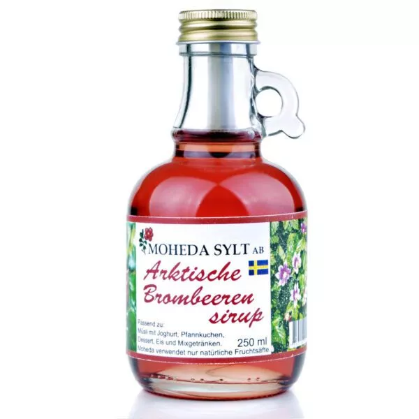 Moheda Arktische Brombeeren-Sirup (250ml)