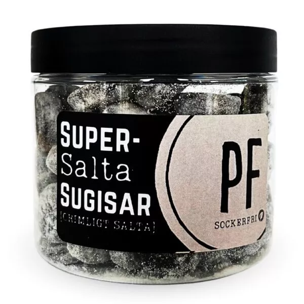 Pastillfabriken Supersalta Sugisar, Zuckerfrei (120g)