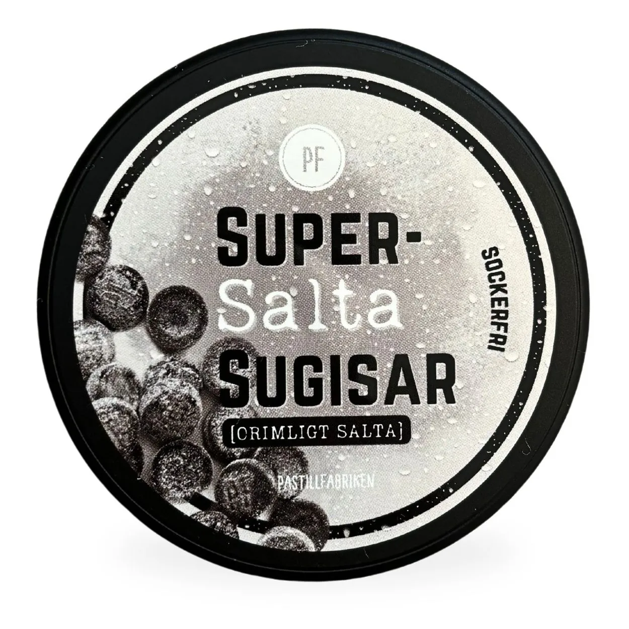 7350085990110PAS-1 Pastillfabriken Supersalta Sugisar, Zuckerfrei (35 g)