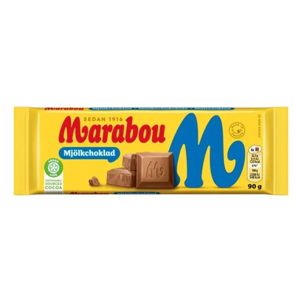 Marabou Mjölkchoklad (90g)