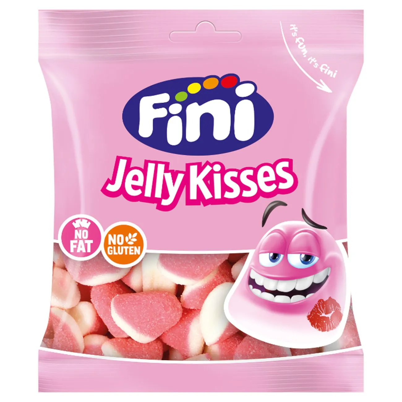 84105252116704FIN-1 Fini Jelly Kisses (75g)