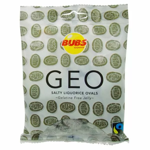 BUBS GEO Salty Liquorice Ovals (90g)