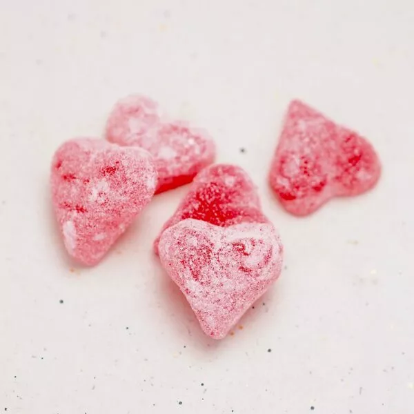 SOCKERFRIA HALLON HJÄRTAN - zuckerfrei