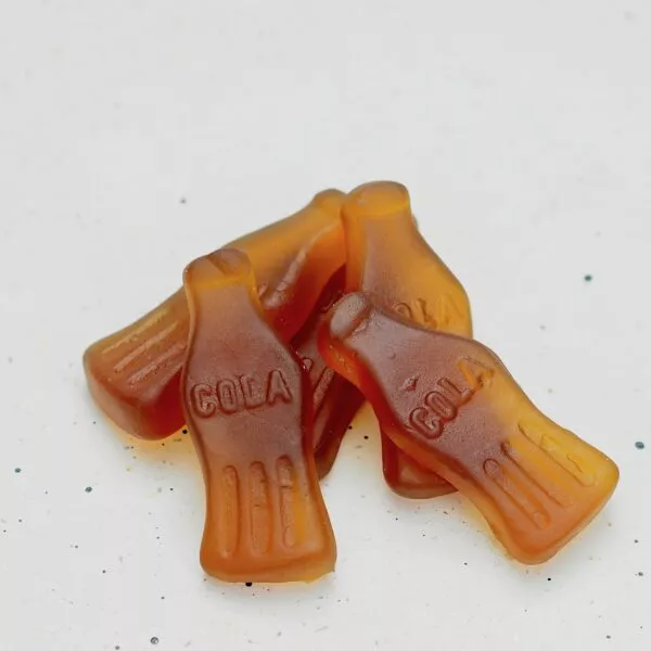 SOCKERFRIA COLA FLASKOR - zuckerfrei