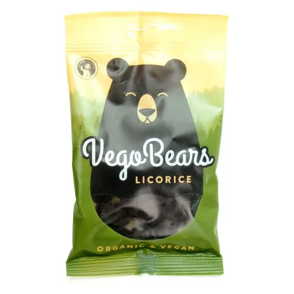VegoBears Licorice (50g)