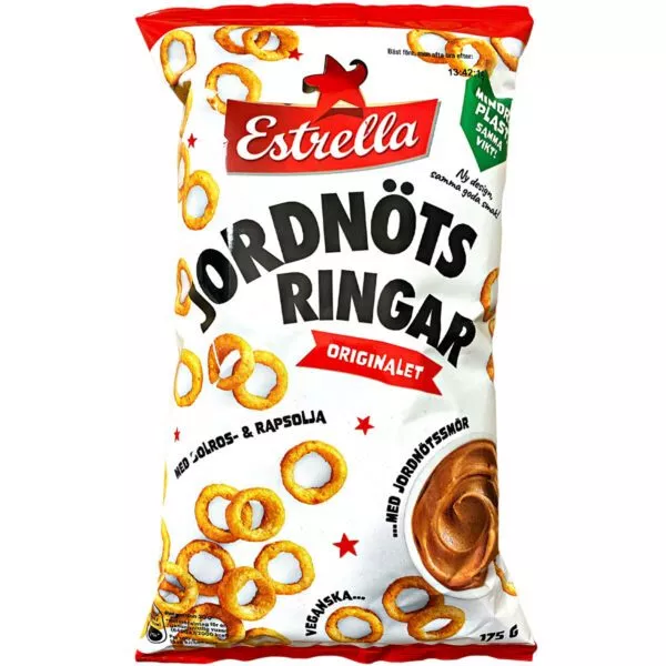Estrella Jordnöts ringar (175g)