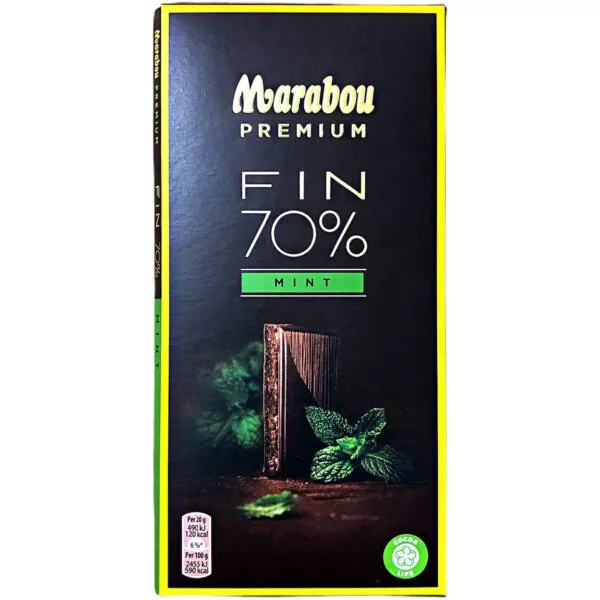 Marabou Premium FIN 70 % Mint (100g)
