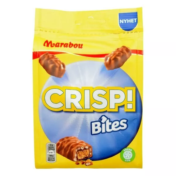 Marabou CRISP! Bites (140g)