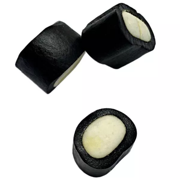 MAKULAKU FYLLD LAKRITS MINT – GEFÜLLTE LAKRITZSTÜCKE MIT MINZGESCHMACK (300g)