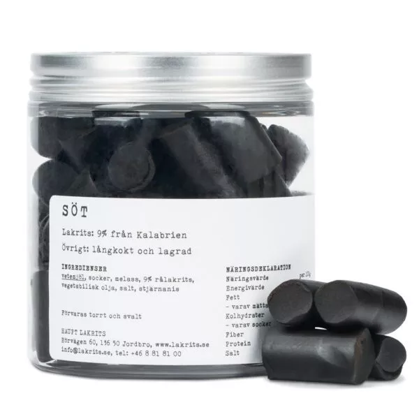 Haupt Lakrits SALT – Salziges Lakritz aus Kalabrien (150g)