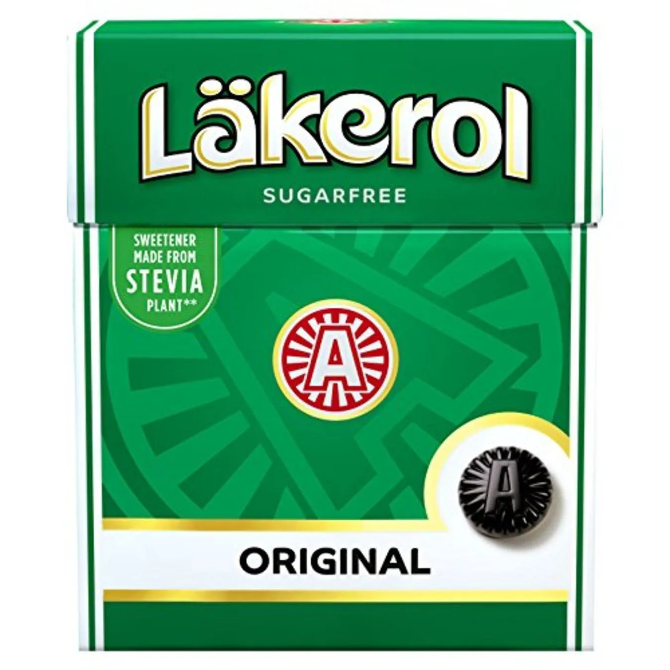 7310350118458LAK-1 Läkerol Original – Pastillen mit Lakritz- und Mentholgeschmack (25g)