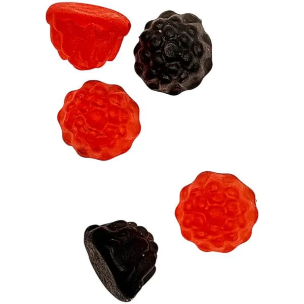 SAM SKOGSBÄR SOCKERFRI - ZUCKERFREIES WEINGUMMI MIT WALDBEERENGESCHMACK (300g)