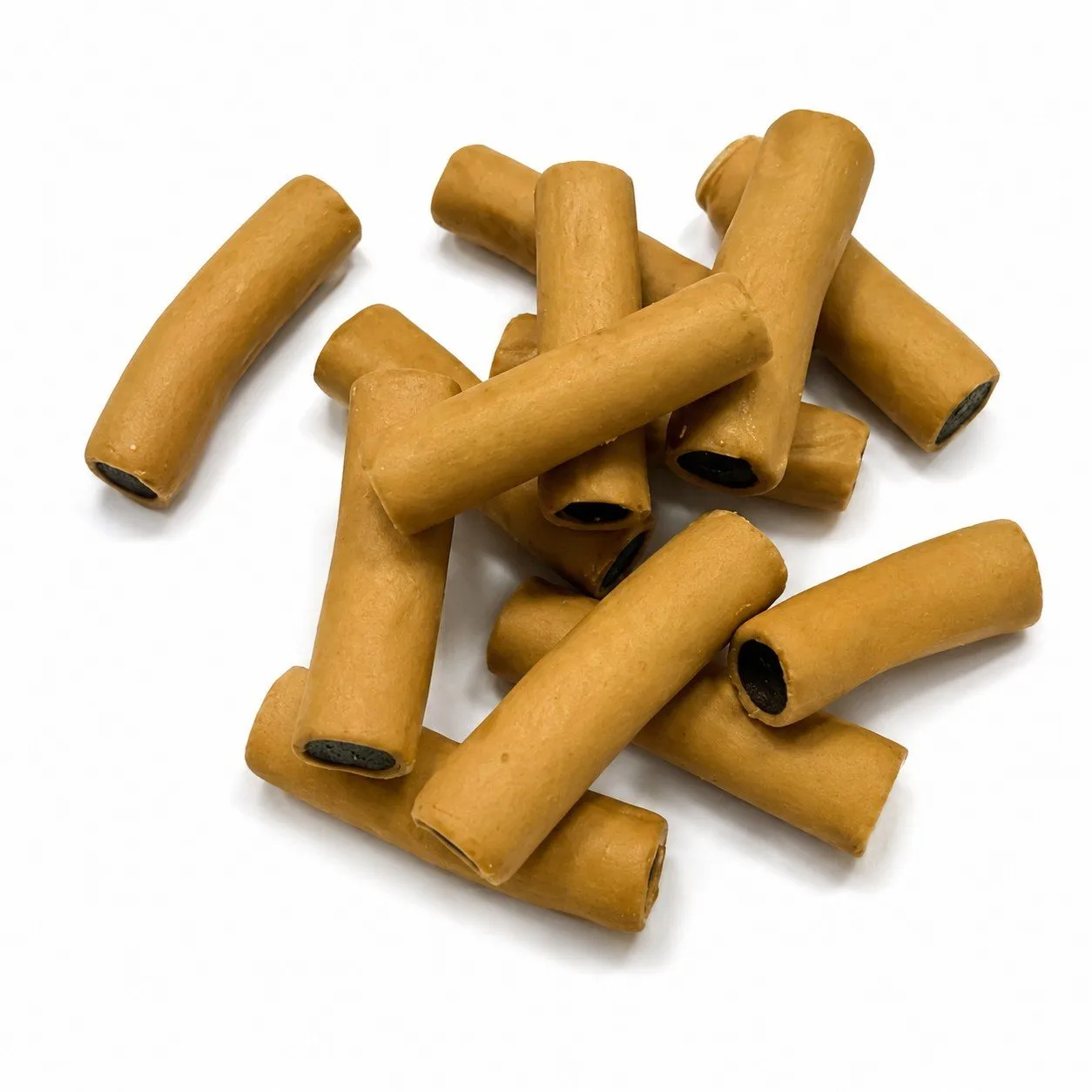 9330295007173MAK MAKU LAKU TOFFEELAKU - Karamell-Lakritz-Stangen (300g) – Bild 1